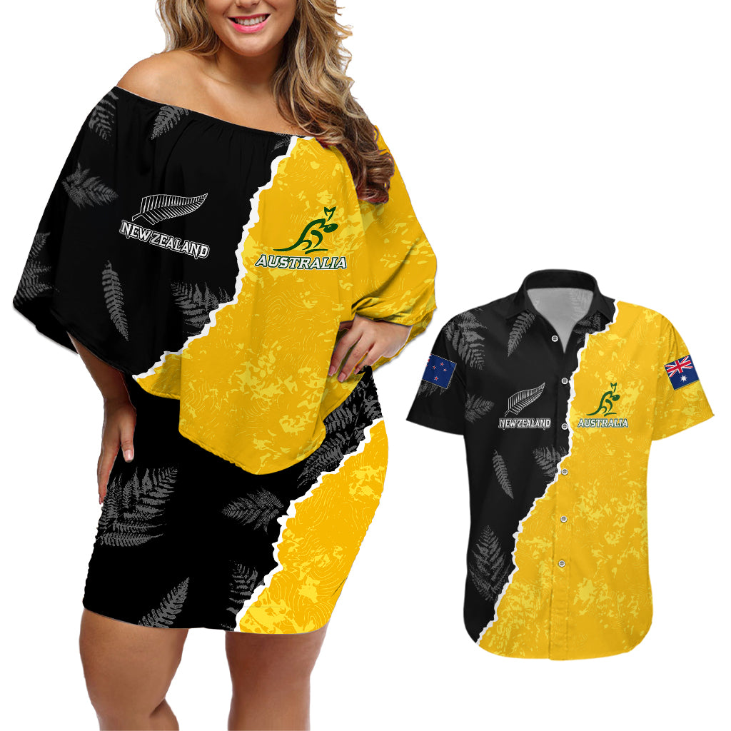 australia-rugby-mix-new-zealands-rugby-couples-matching-off-shoulder-short-dress-and-hawaiian-shirt-wallabies-versus-silver-fern-sporty-basic