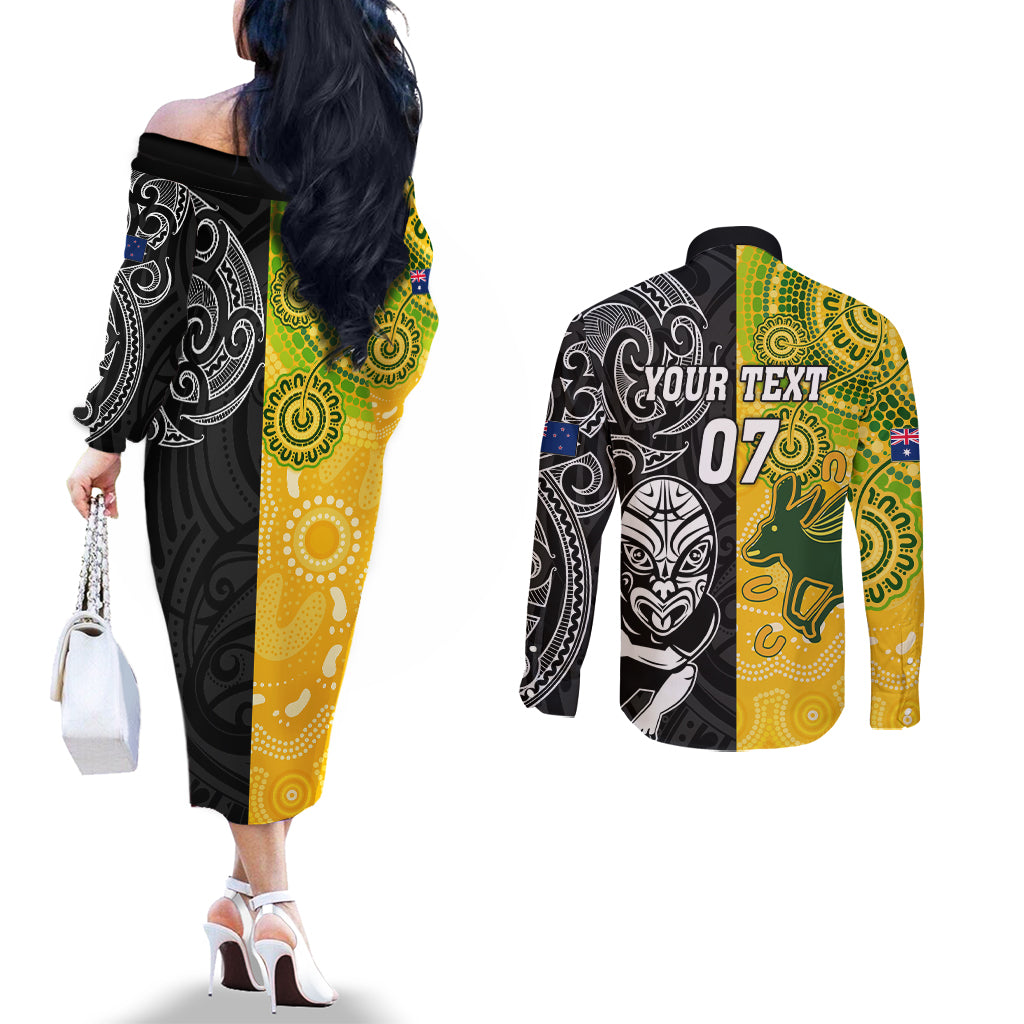 personalised-australia-rugby-mix-new-zealands-rugby-couples-matching-off-the-shoulder-long-sleeve-dress-and-long-sleeve-button-shirts-indigenous-half-half-style