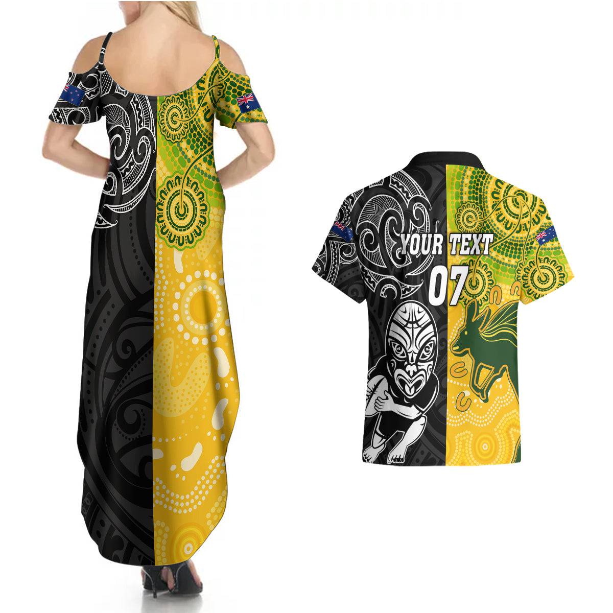 personalised-australia-rugby-mix-new-zealands-rugby-couples-matching-summer-maxi-dress-and-hawaiian-shirt-indigenous-half-half-style