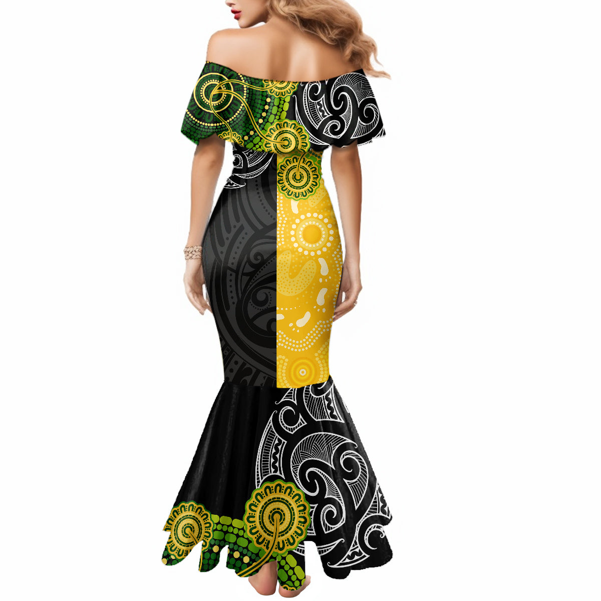 personalised-australia-rugby-mix-new-zealands-rugby-mermaid-dress-indigenous-half-half-style