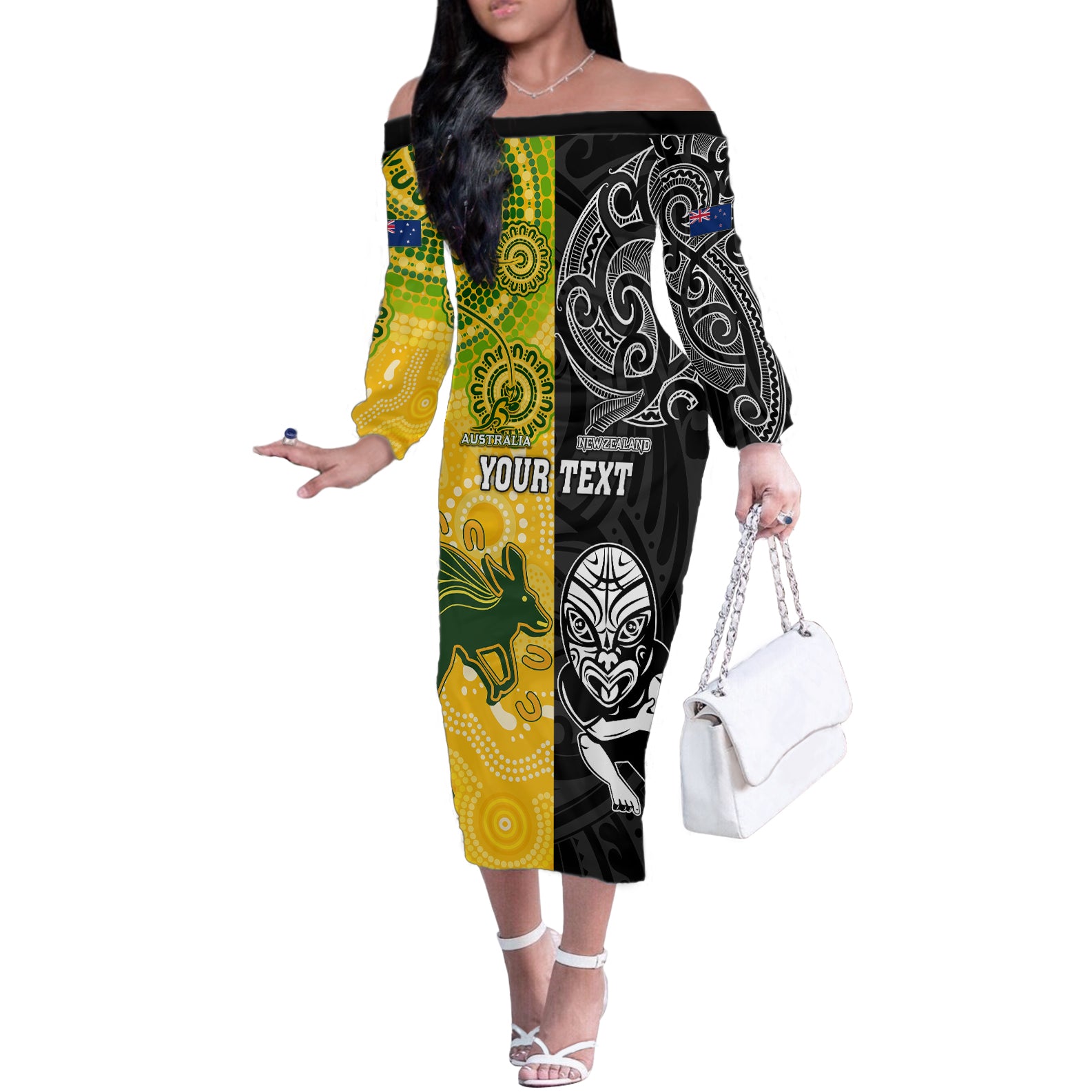 personalised-australia-rugby-mix-new-zealands-rugby-off-the-shoulder-long-sleeve-dress-indigenous-half-half-style