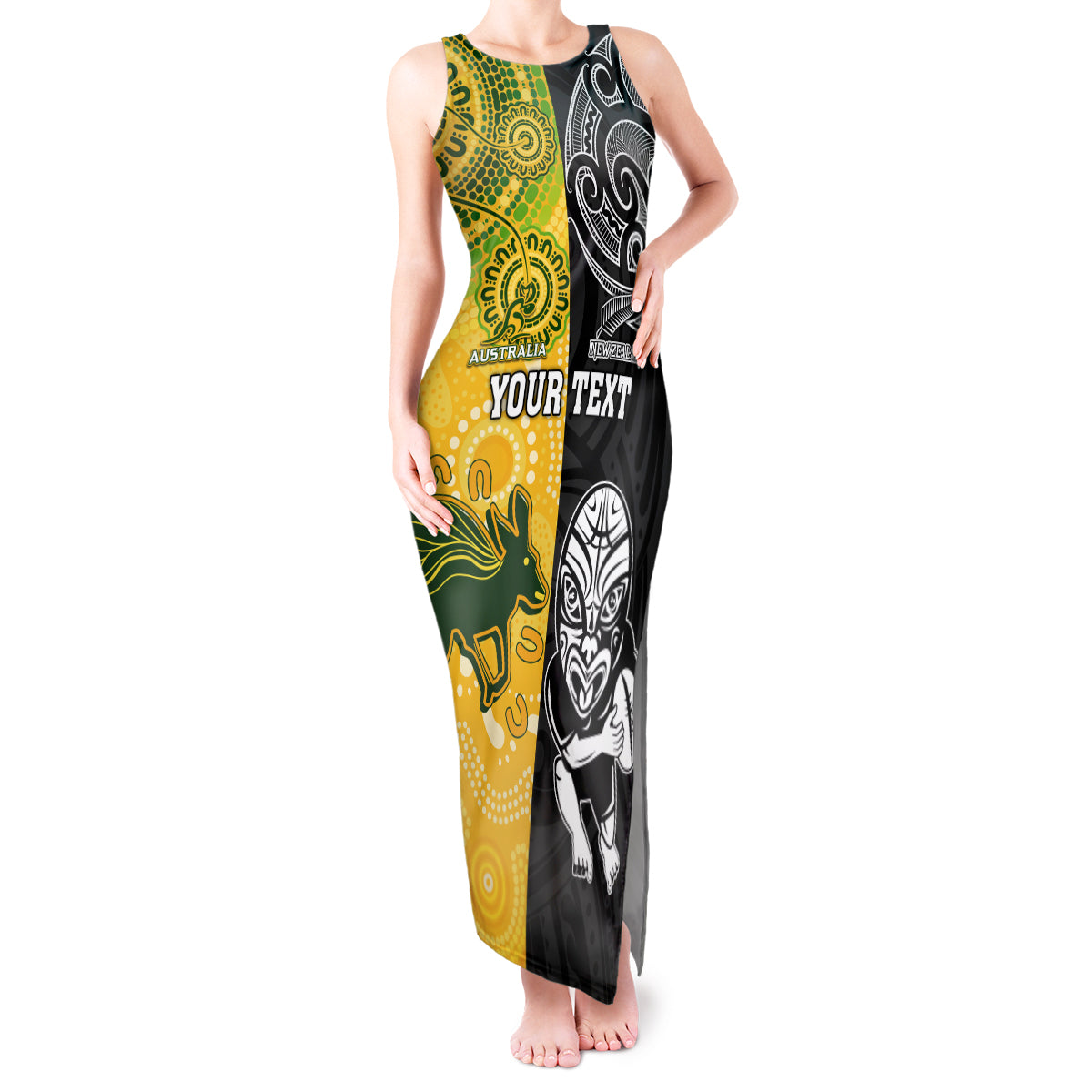 personalised-australia-rugby-mix-new-zealands-rugby-tank-maxi-dress-indigenous-half-half-style