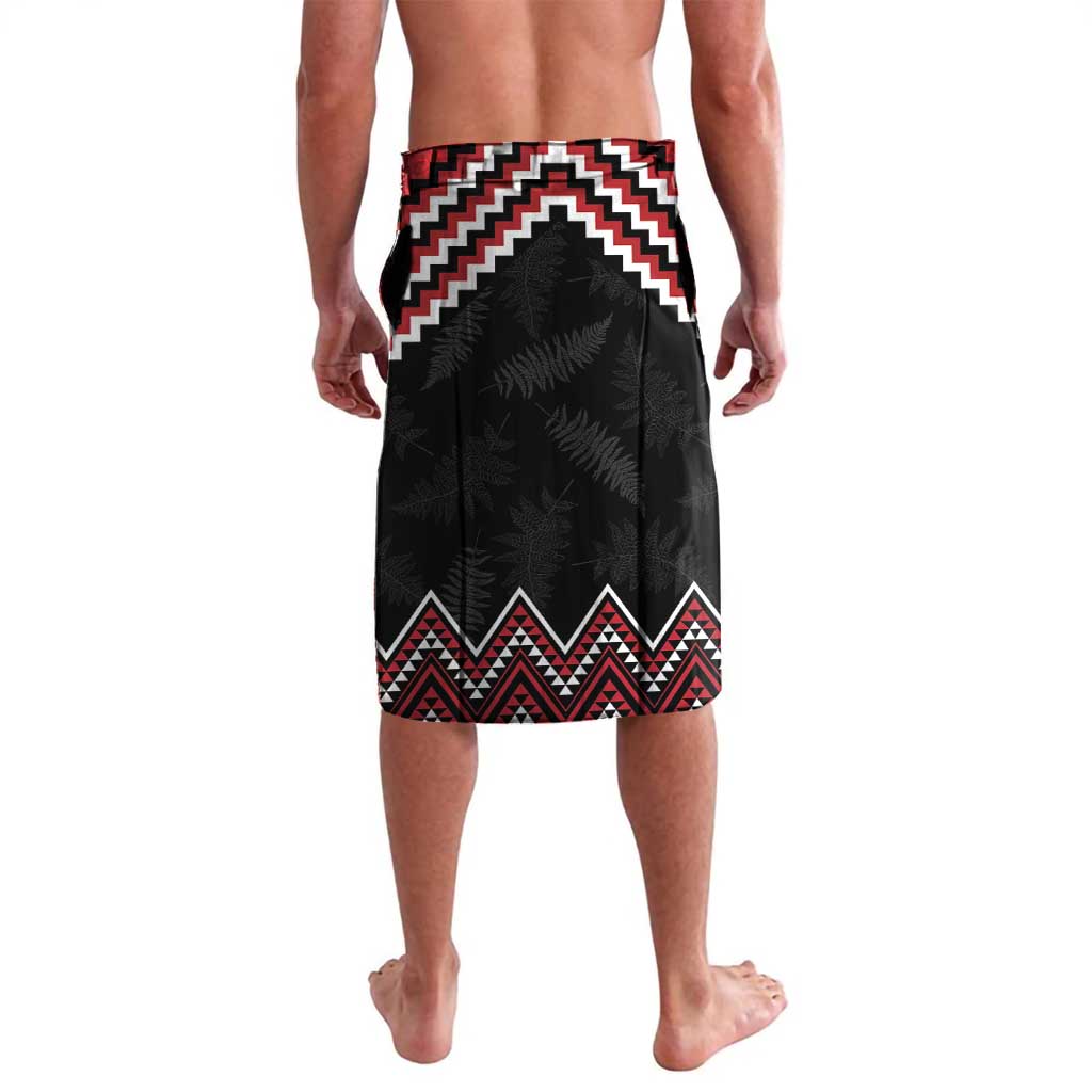 New Zealand Christmas Taniko Poutama Lavalava Mountainscape Maori Fern - Vibe Hoodie