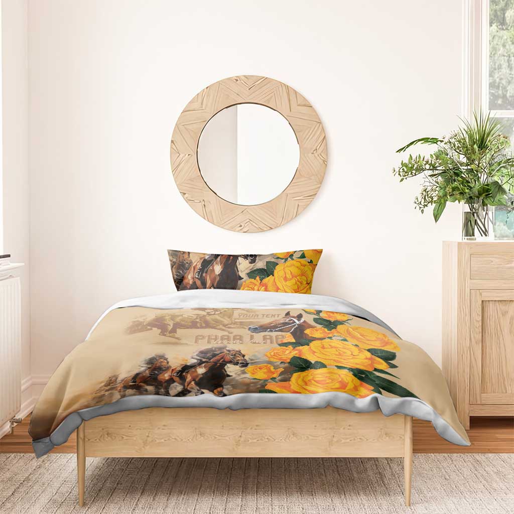 Personalised Melbourne Horse Racing Bedding Set Australia Wonder Horse - Vibe Hoodie Shop
