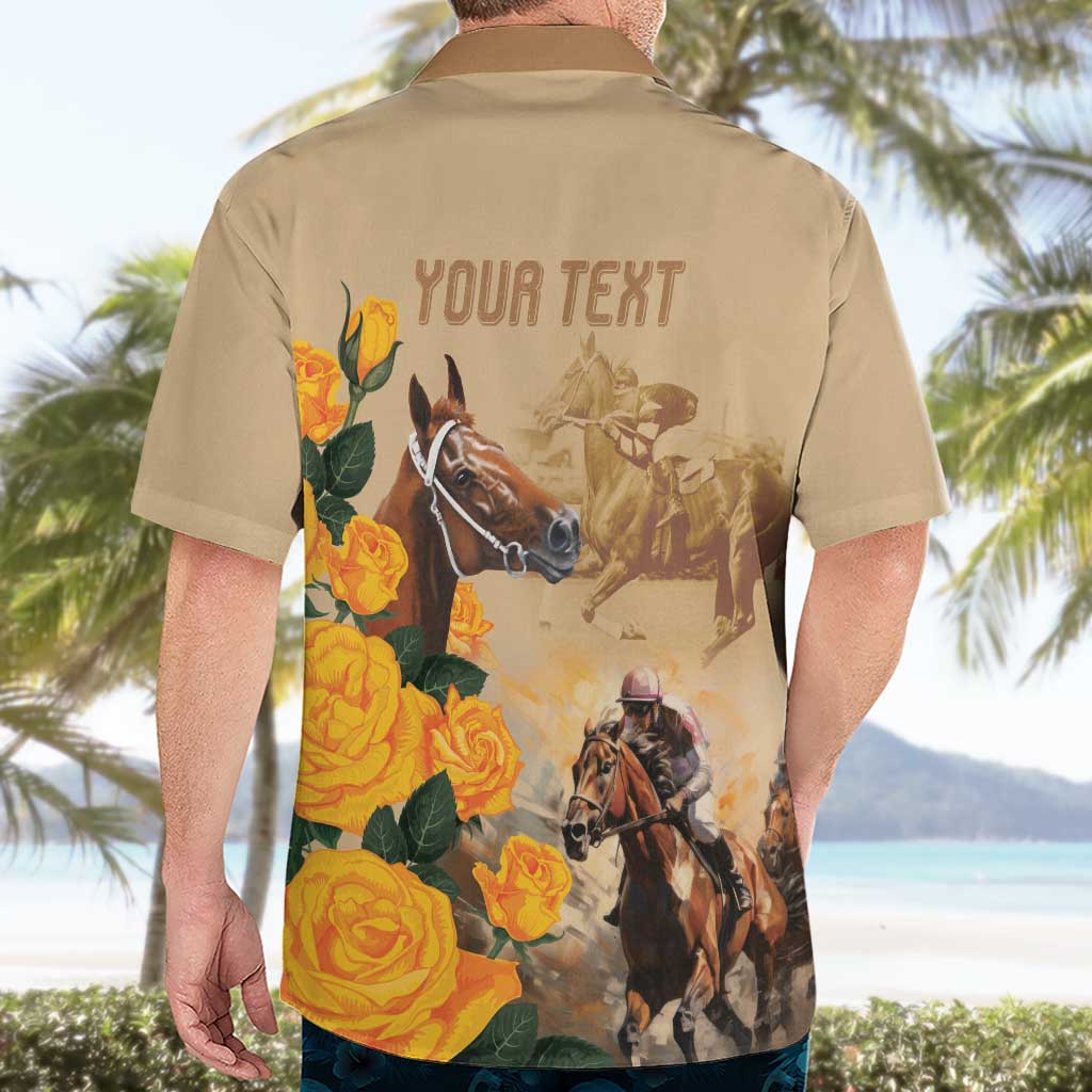 Personalised Melbourne Horse Racing Hawaiian Shirt Australia Wonder Horse - Vibe Hoodie Shop