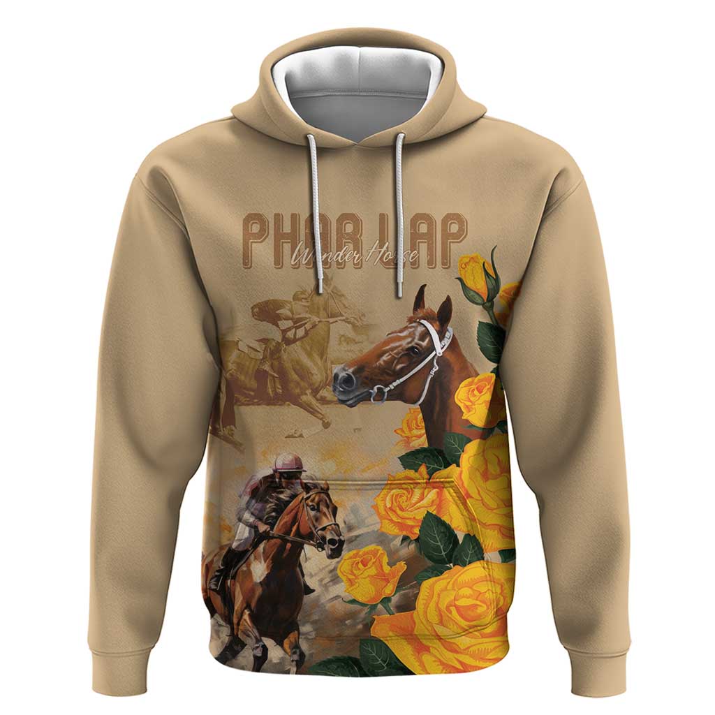 Personalised Melbourne Horse Racing Hoodie Australia Wonder Horse LT7 - Vibe Hoodie Shop