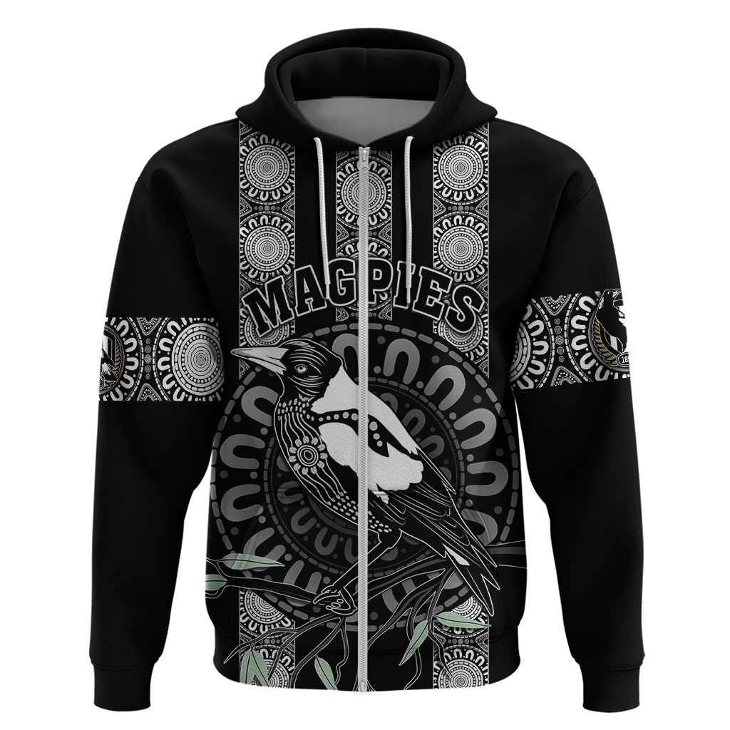 Personalised Collingwood Football Hoodie Champions GO Magpies LT7 - Vibe Hoodie Shop