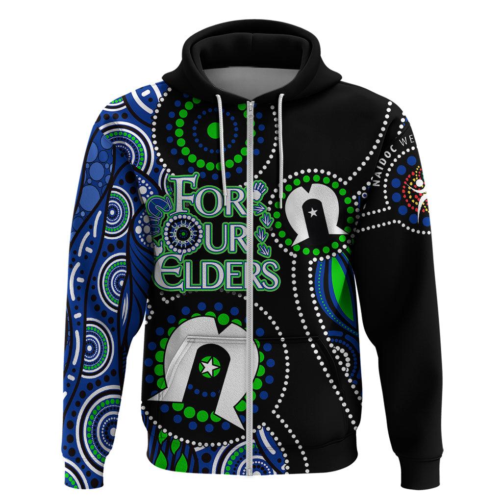 Personalised NAIDOC 2023 Hoodie Torres Strait For Our Elders LT7 - Vibe Hoodie Shop