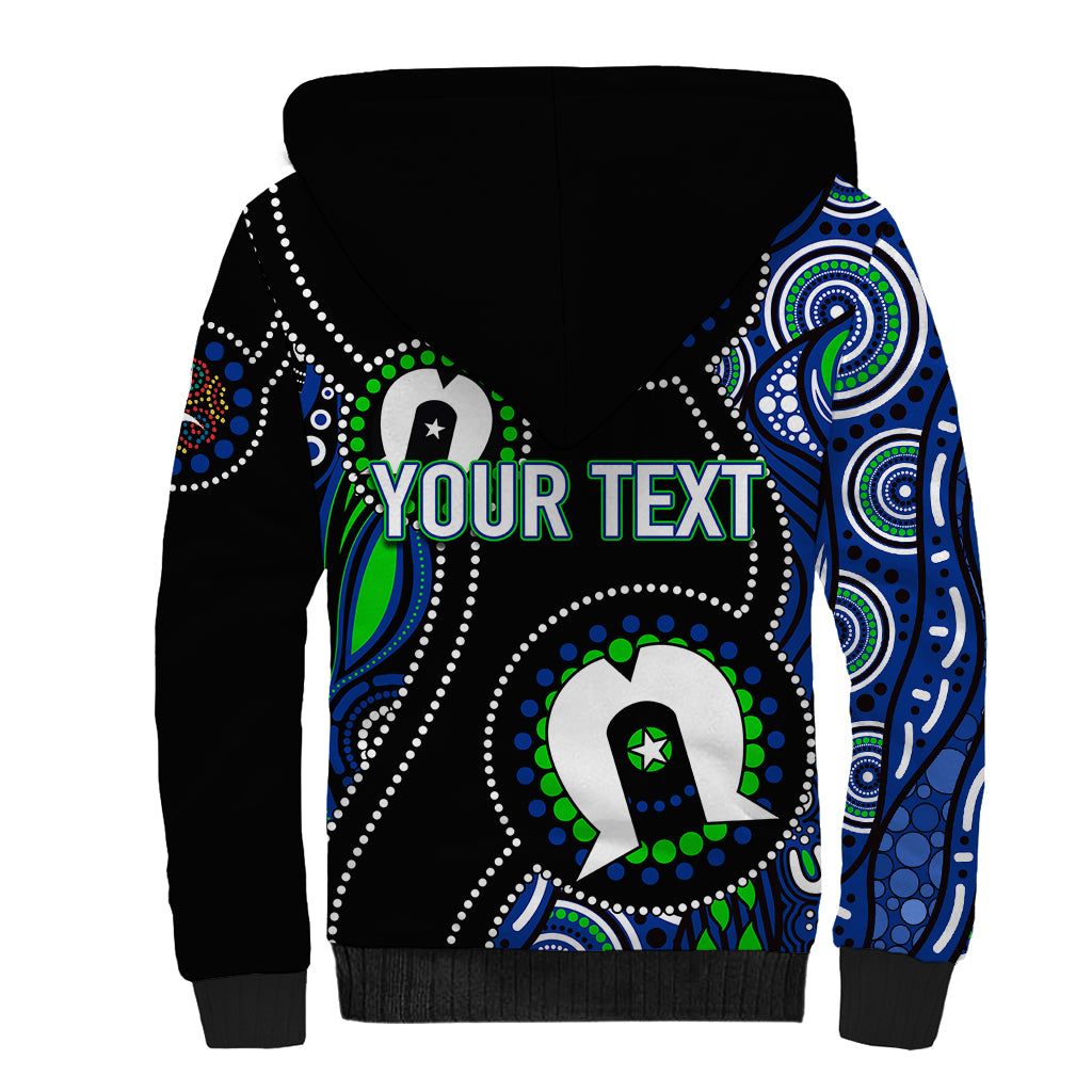 Personalised NAIDOC 2023 Sherpa Hoodie Torres Strait For Our Elders - Vibe Hoodie Shop