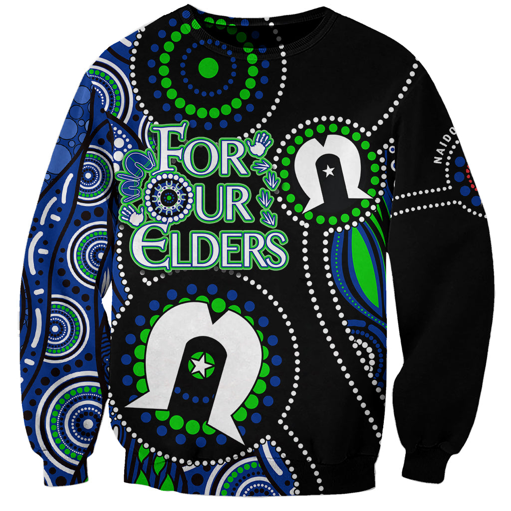 Personalised NAIDOC 2023 Sweatshirt Torres Strait For Our Elders - Vibe Hoodie Shop