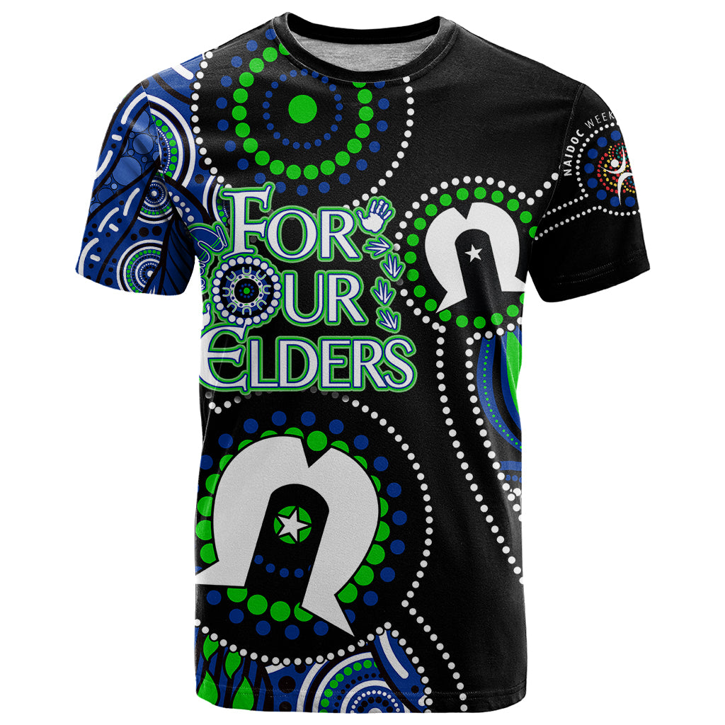 Personalised NAIDOC 2023 T Shirt Torres Strait For Our Elders - Vibe Hoodie Shop