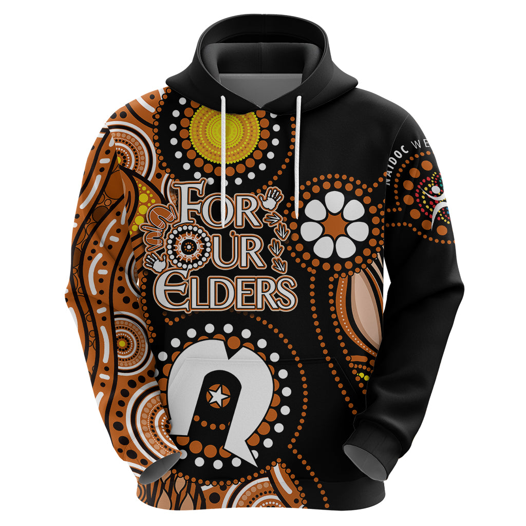 Personalised NAIDOC 2023 Hoodie Nothern Territory For Our Elders LT7 - Vibe Hoodie Shop