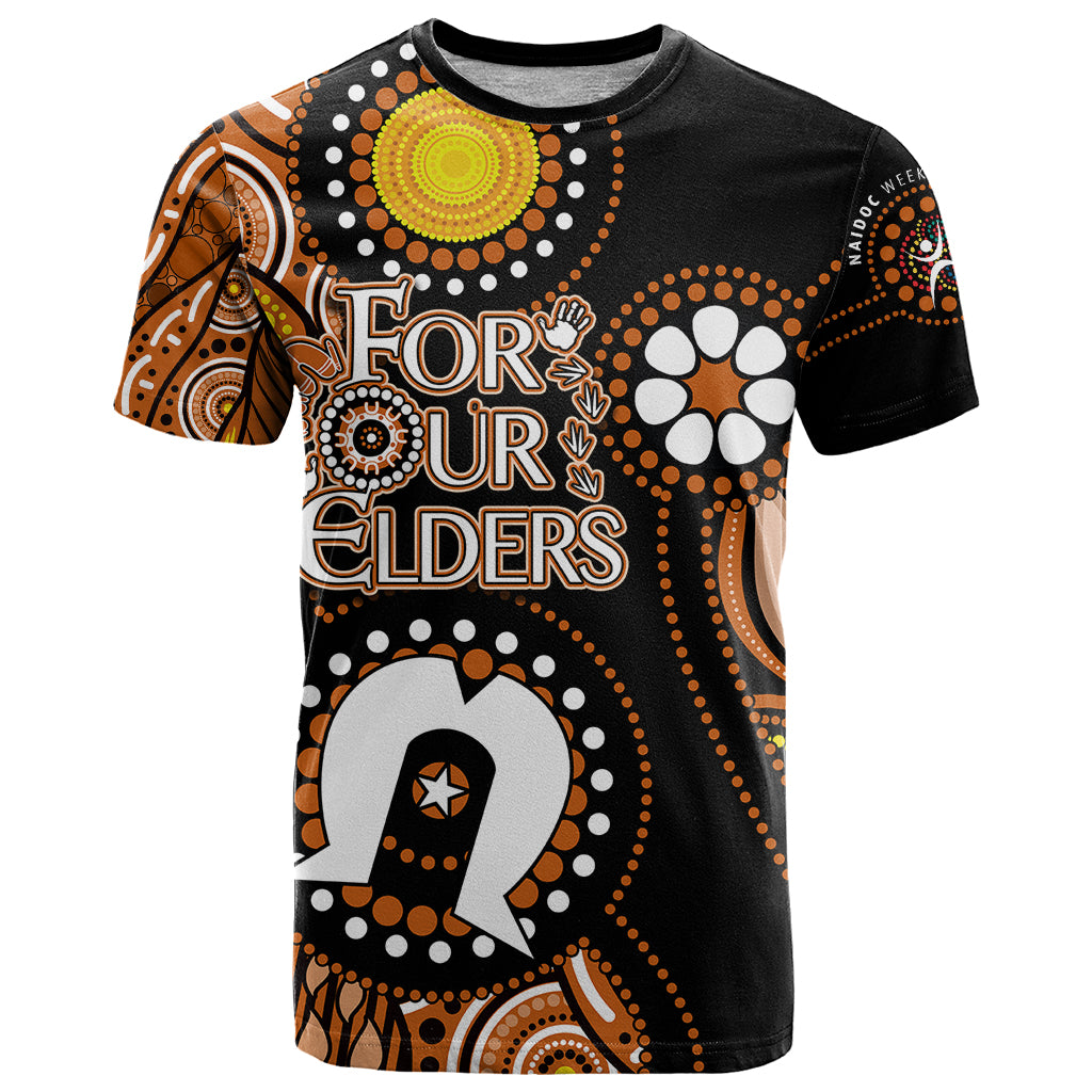 Personalised NAIDOC 2023 T Shirt Nothern Territory For Our Elders - Vibe Hoodie Shop