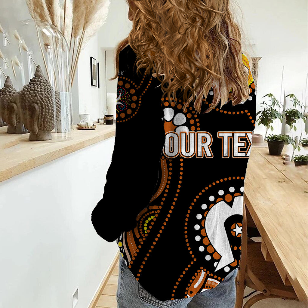 Personalised NAIDOC 2023 Women Casual Shirt Nothern Territory For Our Elders - Vibe Hoodie Shop