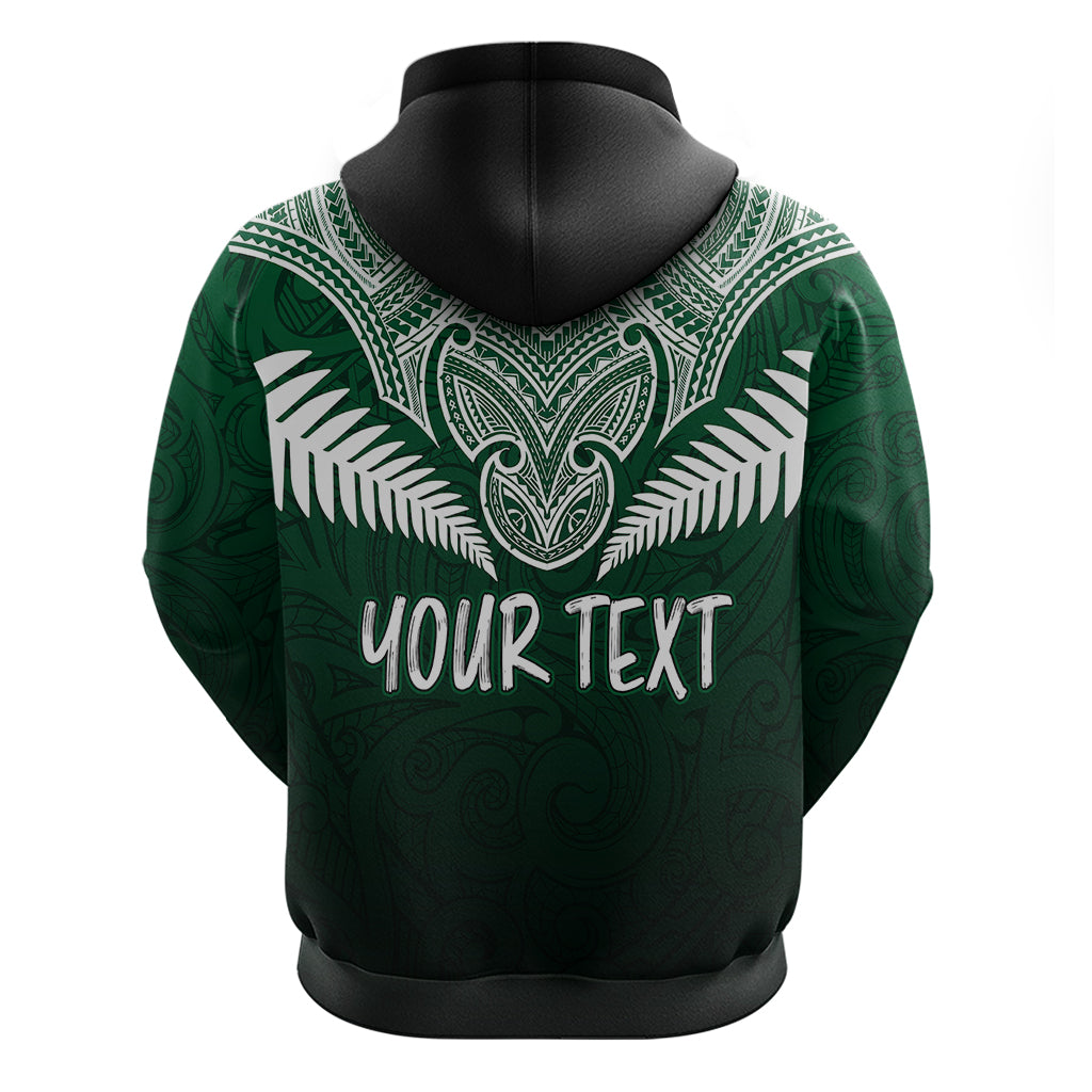 Personalised New Zealand Hoodie Hei Matau Mix Silver Fern Basic LT7 - Vibe Hoodie Shop