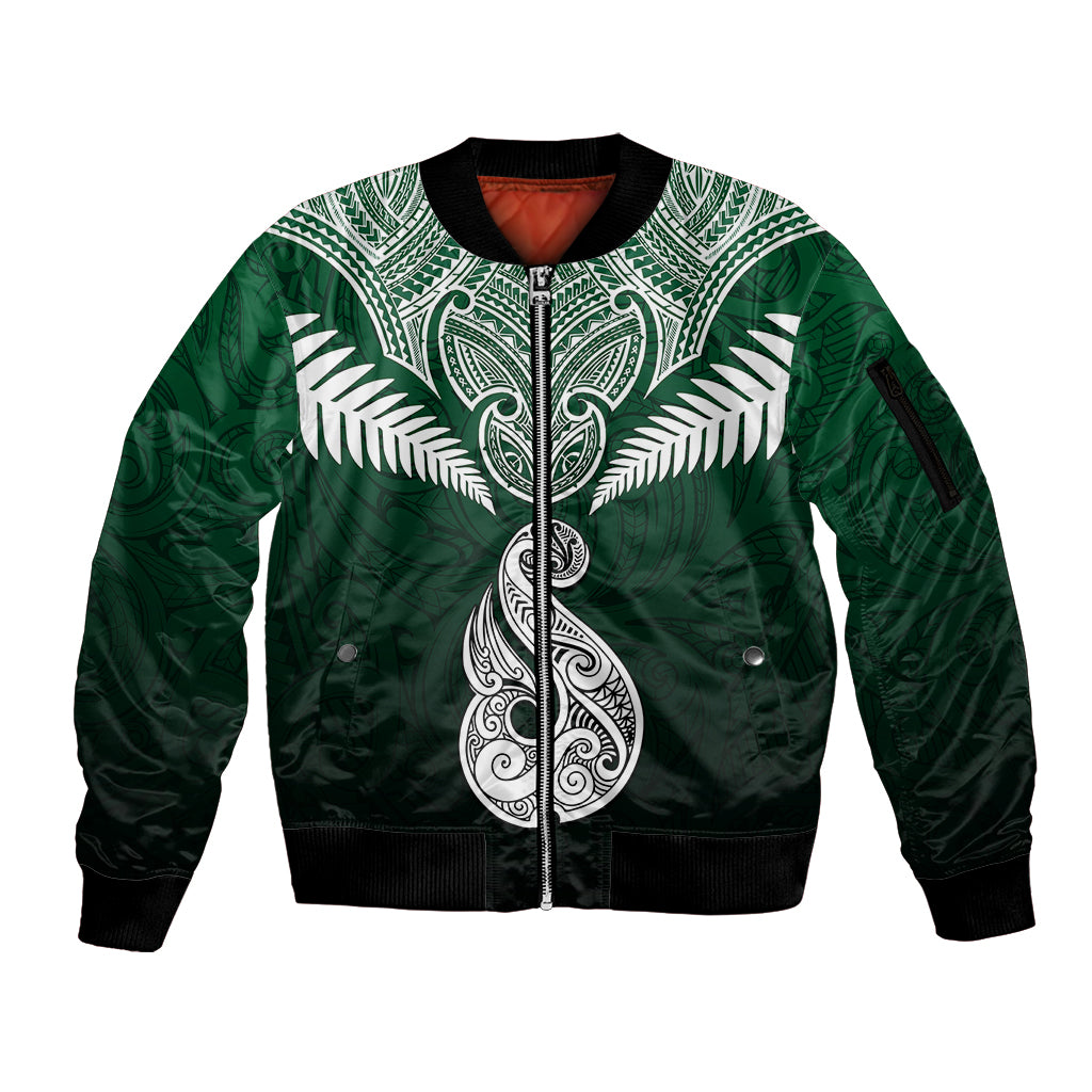 peronsalised-new-zealand-sleeve-zip-bomber-jacket-hei-matau-mix-silver-fern-basic