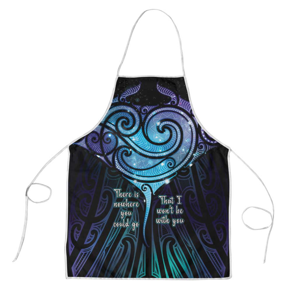 Aotearoa Maori Te Whai Rahi Apron Tala - Nowhere You Could Go That I Won't Be With You - Vibe Hoodie