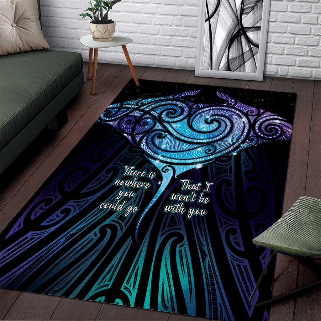 Aotearoa Maori Te Whai Rahi Area Rug Tala - Nowhere You Could Go That I Won't Be With You - Vibe Hoodie