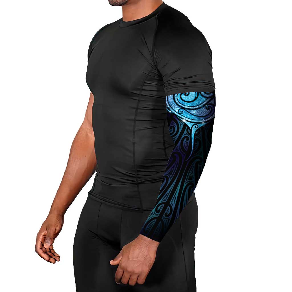 Aotearoa Maori Te Whai Rahi Arm Sleeves Tala - Nowhere You Could Go That I Won't Be With You - Vibe Hoodie