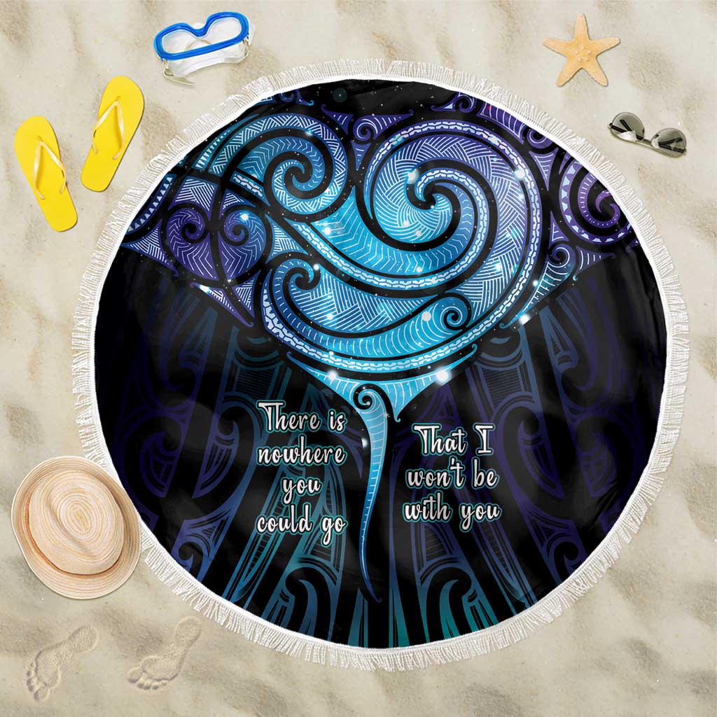 Aotearoa Maori Te Whai Rahi Beach Blanket Tala - Nowhere You Could Go That I Won't Be With You - Vibe Hoodie