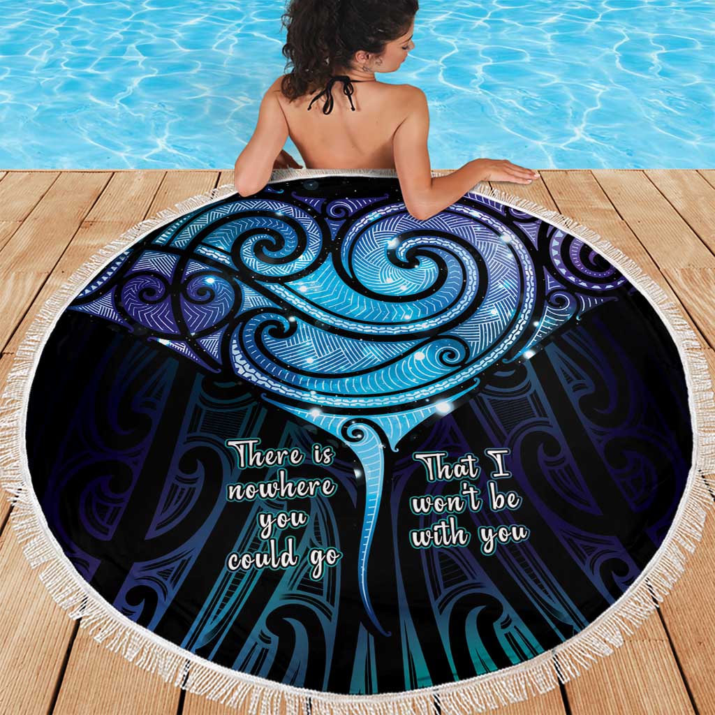 Aotearoa Maori Te Whai Rahi Beach Blanket Tala - Nowhere You Could Go That I Won't Be With You - Vibe Hoodie