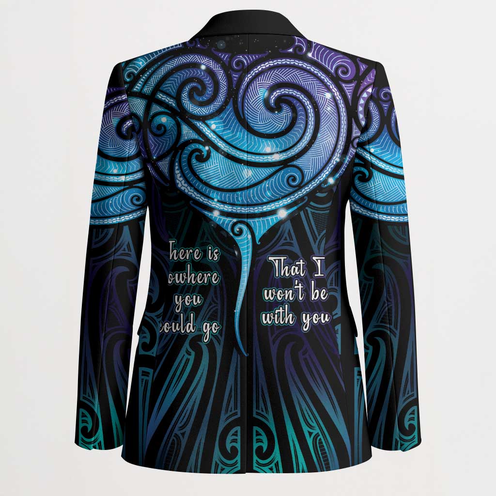 Aotearoa Maori Te Whai Rahi Blazer Tala - Nowhere You Could Go That I Won't Be With You - Vibe Hoodie