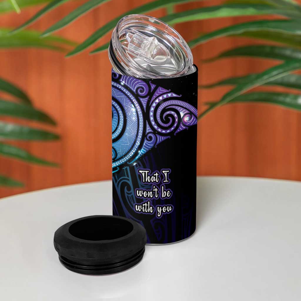 Aotearoa Maori Te Whai Rahi 4 in 1 Can Cooler Tumbler Tala - Nowhere You Could Go That I Won't Be With You - Vibe Hoodie