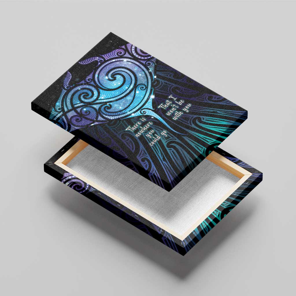 Aotearoa Maori Te Whai Rahi Canvas Wall Art Tala - Nowhere You Could Go That I Won't Be With You - Vibe Hoodie