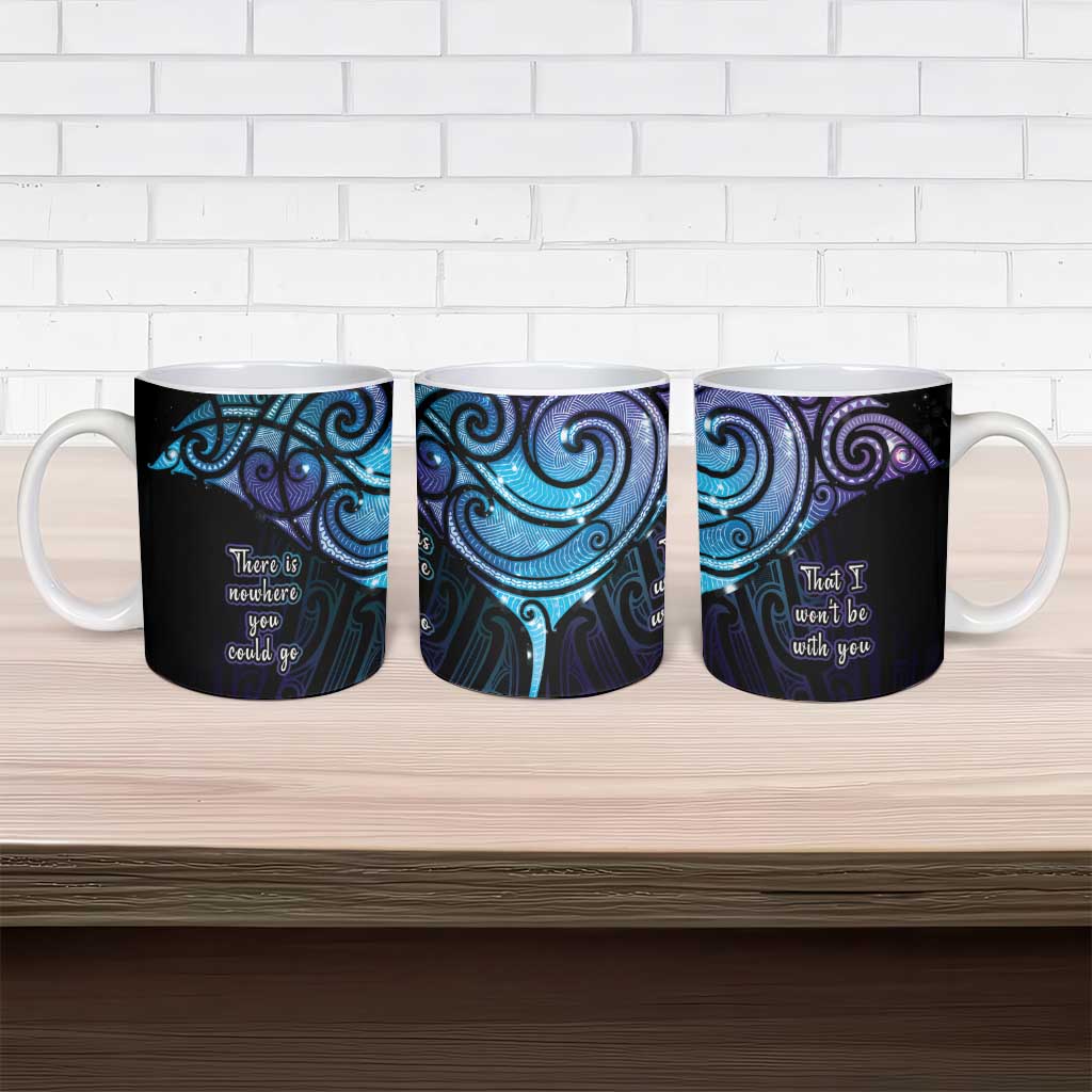 Aotearoa Maori Te Whai Rahi Ceramic Mug Tala - Nowhere You Could Go That I Won't Be With You - Vibe Hoodie