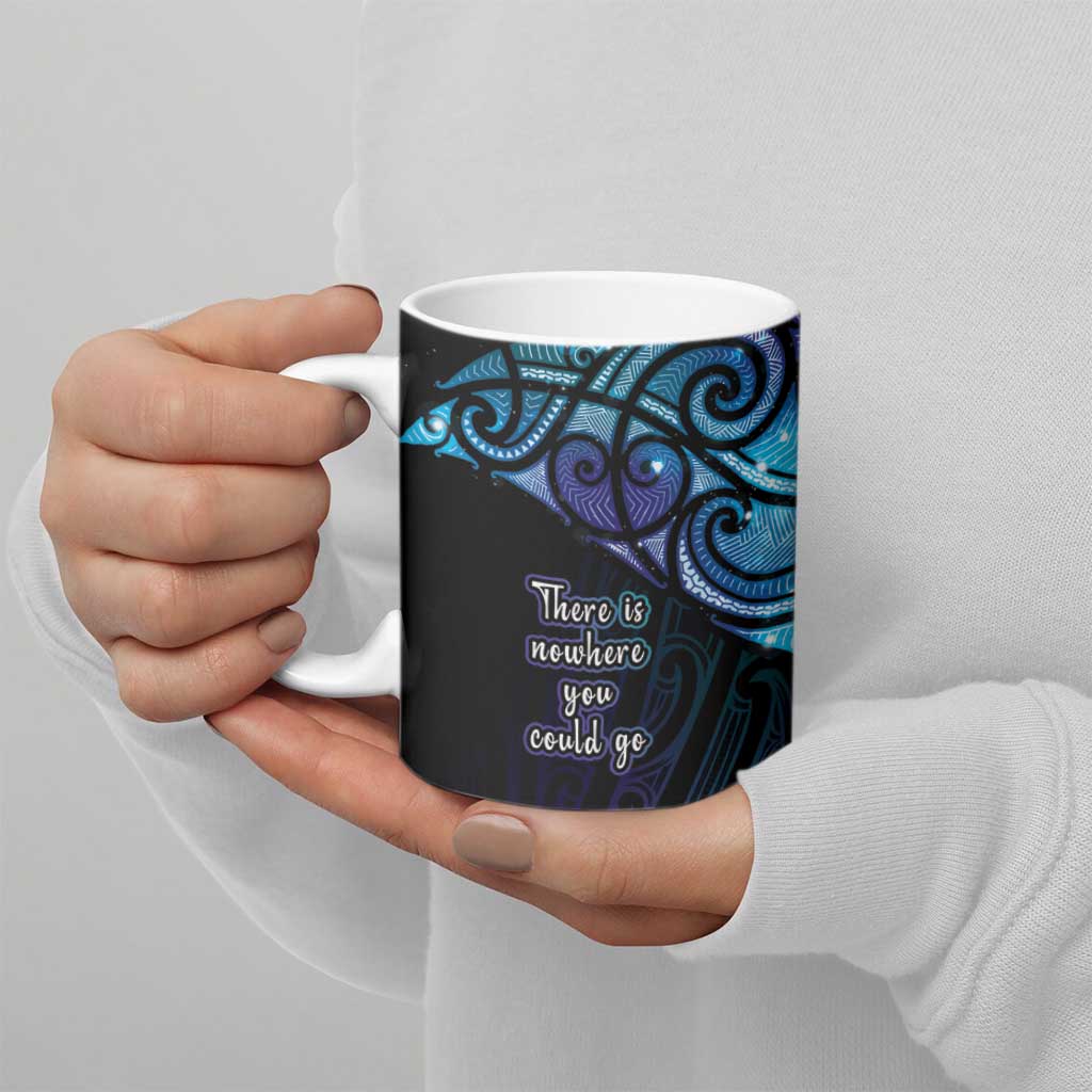 Aotearoa Maori Te Whai Rahi Ceramic Mug Tala - Nowhere You Could Go That I Won't Be With You - Vibe Hoodie