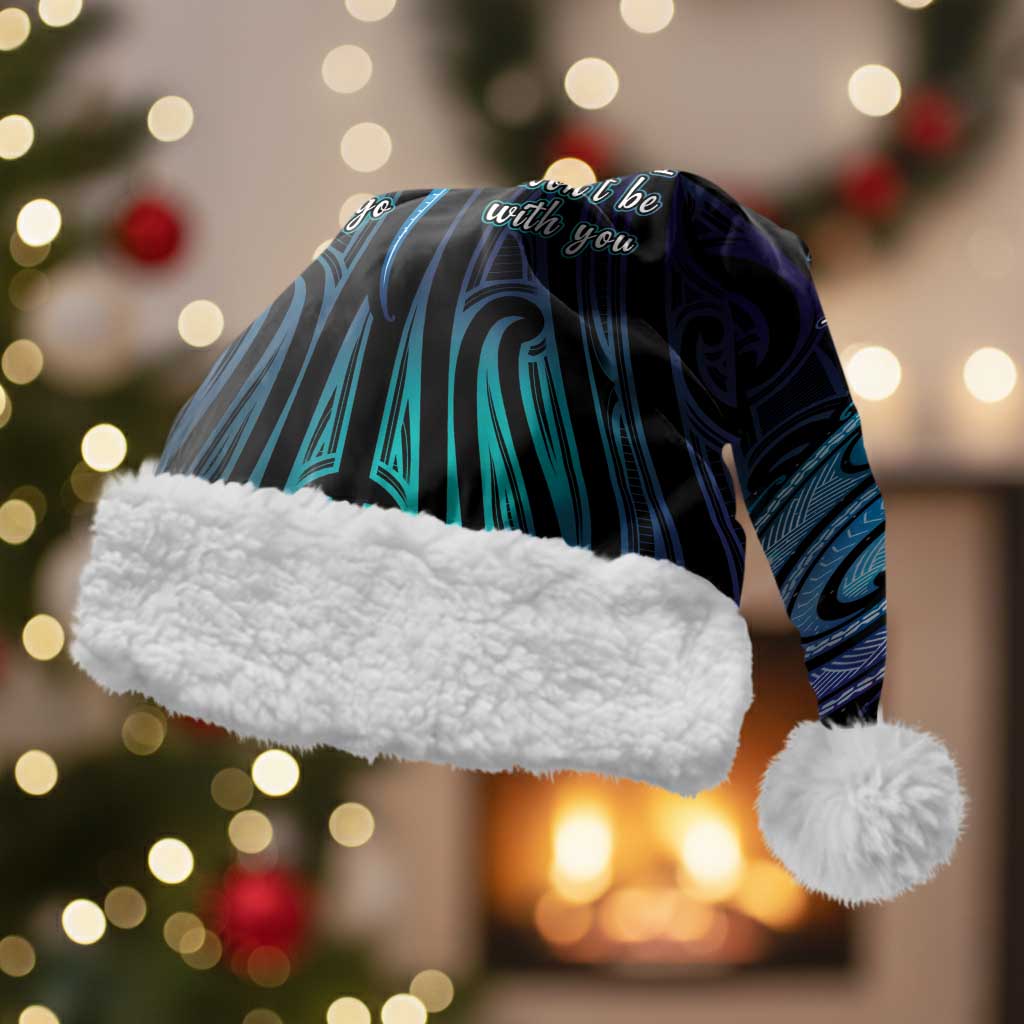 Aotearoa Maori Te Whai Rahi Christmas Santa Hat Tala - Nowhere You Could Go That I Won't Be With You - Vibe Hoodie