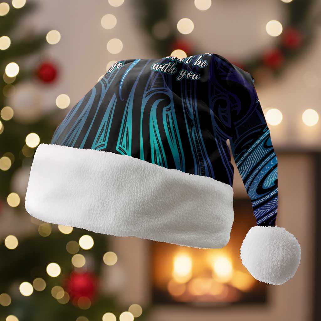 Aotearoa Maori Te Whai Rahi Christmas Santa Hat Tala - Nowhere You Could Go That I Won't Be With You - Vibe Hoodie