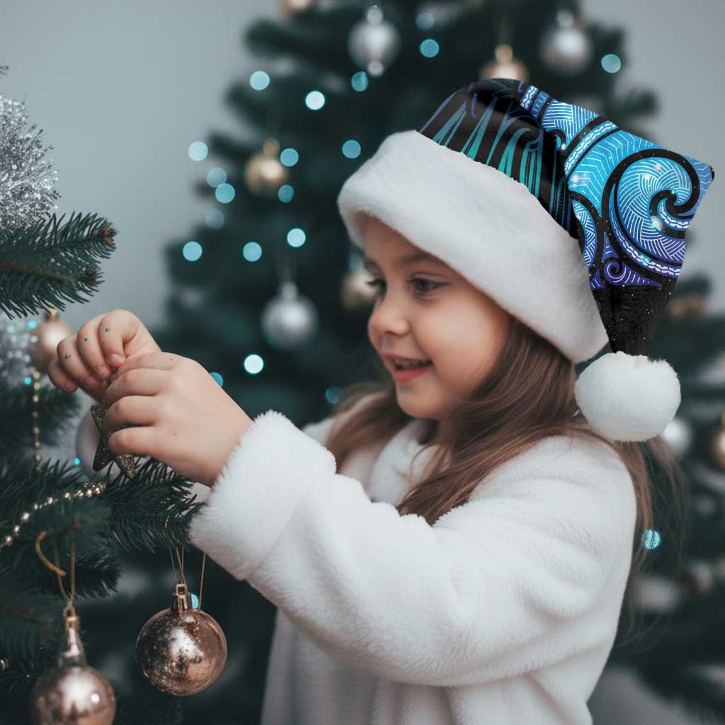 Aotearoa Maori Te Whai Rahi Christmas Santa Hat Tala - Nowhere You Could Go That I Won't Be With You - Vibe Hoodie