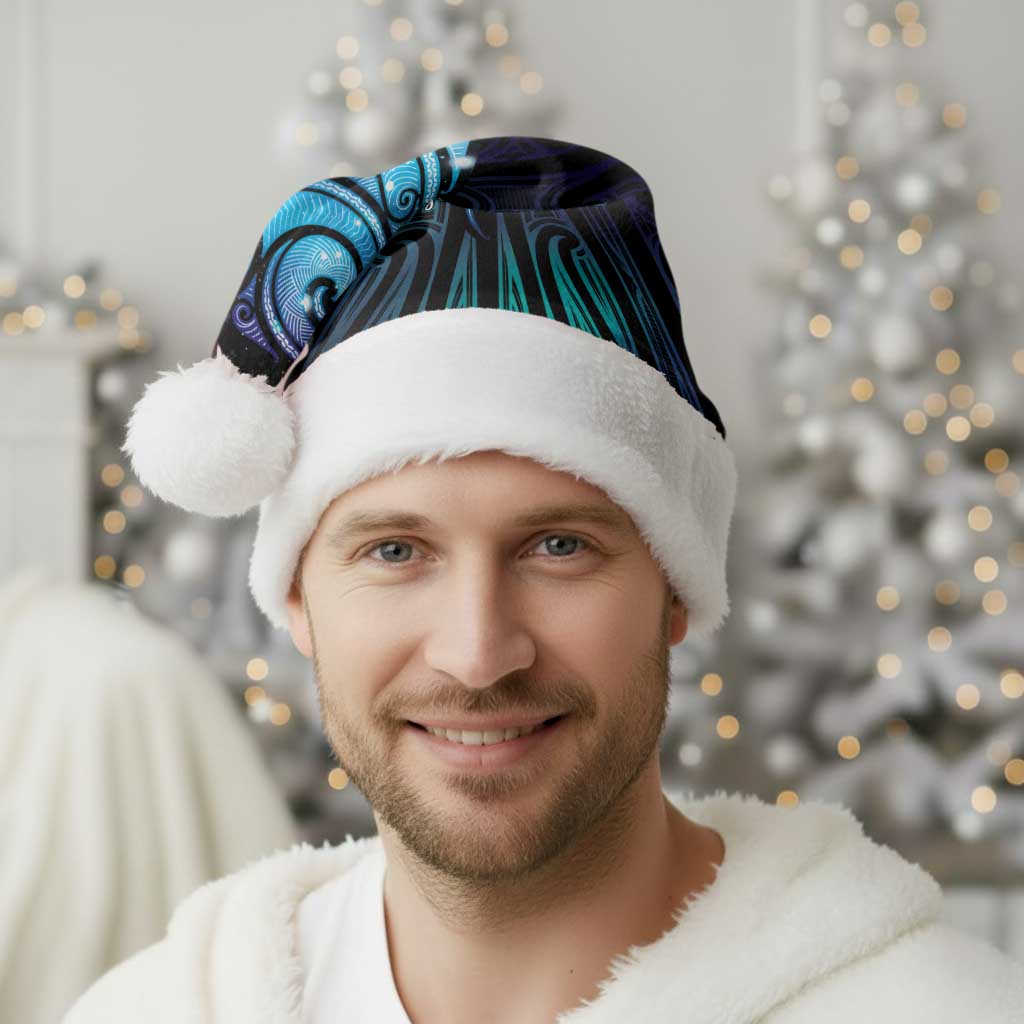 Aotearoa Maori Te Whai Rahi Christmas Santa Hat Tala - Nowhere You Could Go That I Won't Be With You - Vibe Hoodie