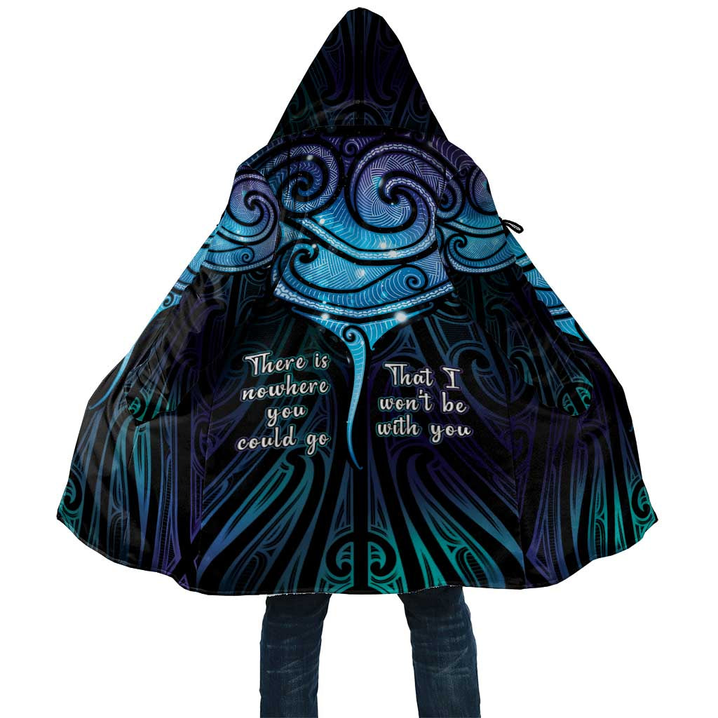 Aotearoa Maori Te Whai Rahi Cloak Tala - Nowhere You Could Go That I Won't Be With You - Vibe Hoodie