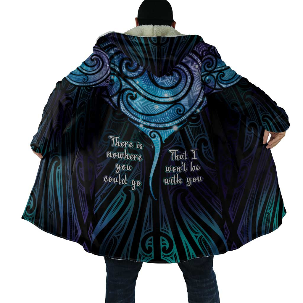 Aotearoa Maori Te Whai Rahi Cloak Tala - Nowhere You Could Go That I Won't Be With You - Vibe Hoodie
