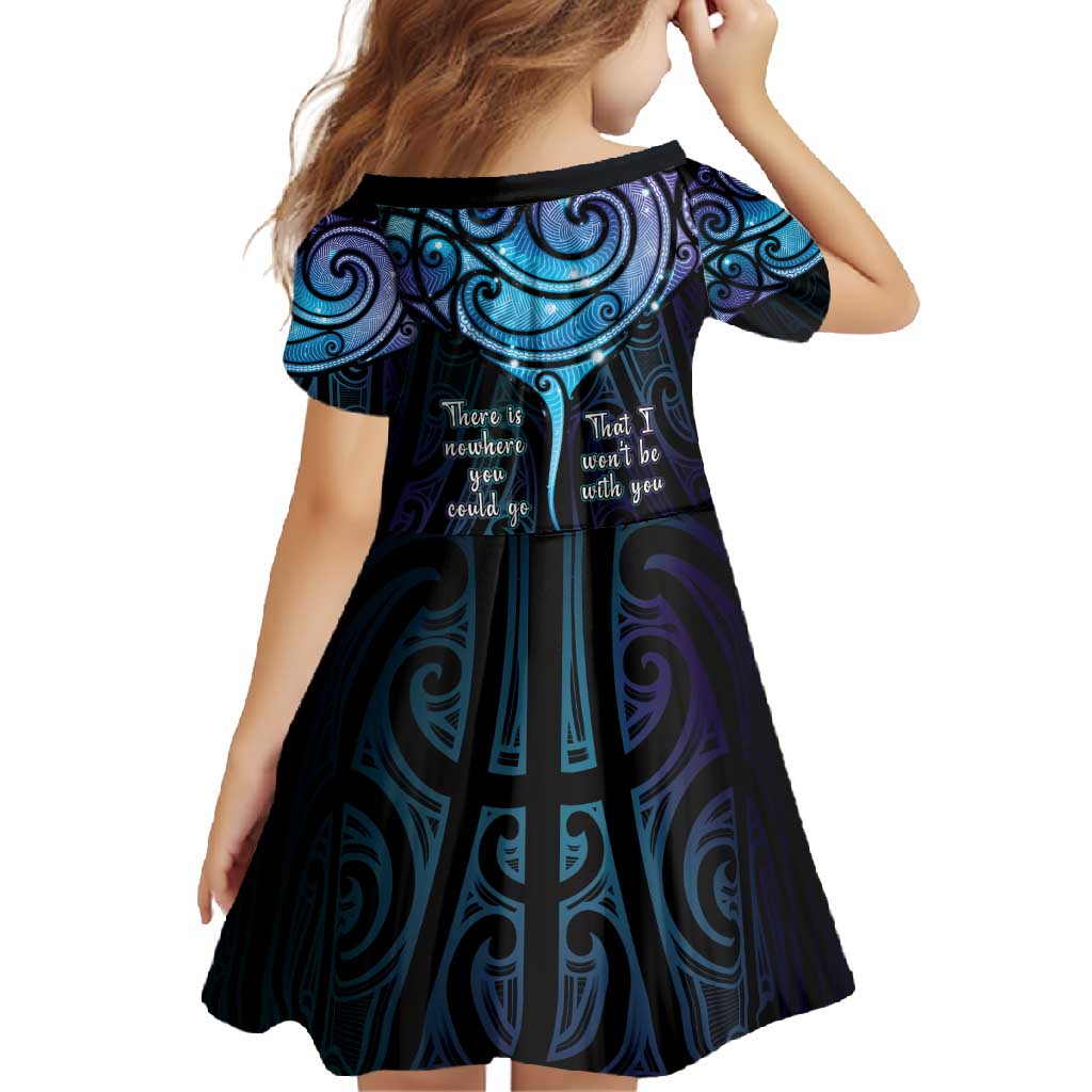 Aotearoa Maori Te Whai Rahi Family Matching Mermaid Dress and Hawaiian Shirt Tala - Nowhere You Could Go That I Won't Be With You - Vibe Hoodie