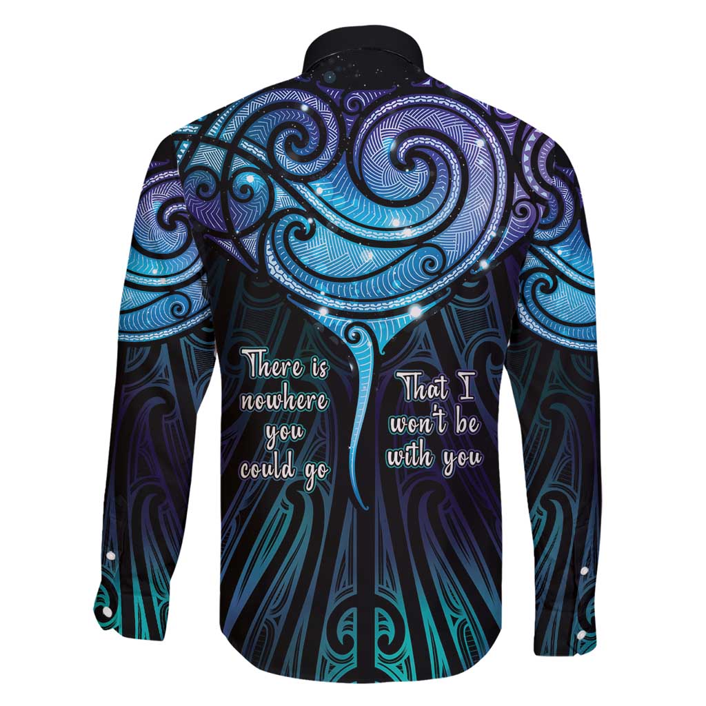 Aotearoa Maori Te Whai Rahi Family Matching Mermaid Dress and Hawaiian Shirt Tala - Nowhere You Could Go That I Won't Be With You - Vibe Hoodie