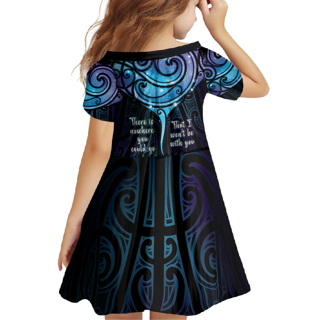 Aotearoa Maori Te Whai Rahi Family Matching Off Shoulder Maxi Dress and Hawaiian Shirt Tala - Nowhere You Could Go That I Won't Be With You - Vibe Hoodie