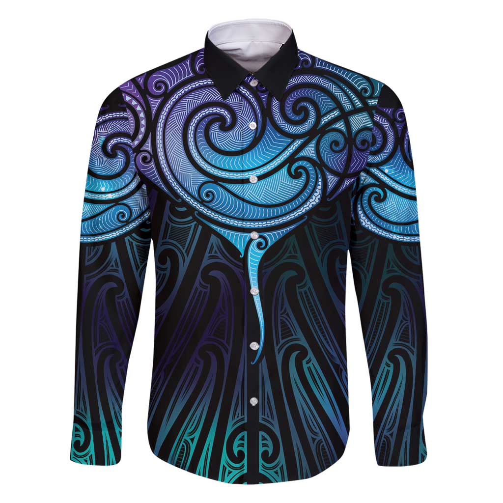 Aotearoa Maori Te Whai Rahi Family Matching Off Shoulder Maxi Dress and Hawaiian Shirt Tala - Nowhere You Could Go That I Won't Be With You - Vibe Hoodie