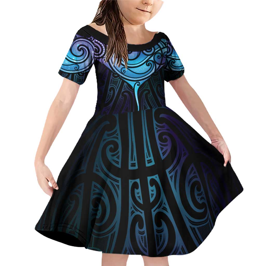 Aotearoa Maori Te Whai Rahi Family Matching Off Shoulder Short Dress and Hawaiian Shirt Tala - Nowhere You Could Go That I Won't Be With You - Vibe Hoodie