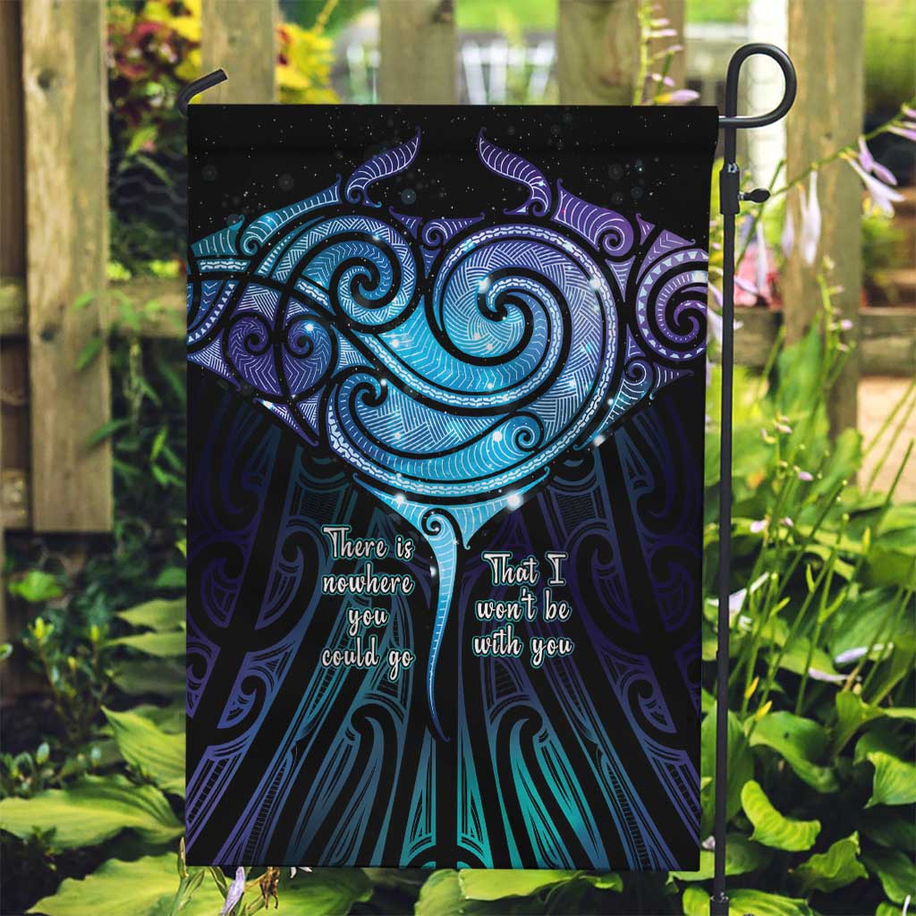 Aotearoa Maori Te Whai Rahi Garden Flag Tala - Nowhere You Could Go That I Won't Be With You - Vibe Hoodie