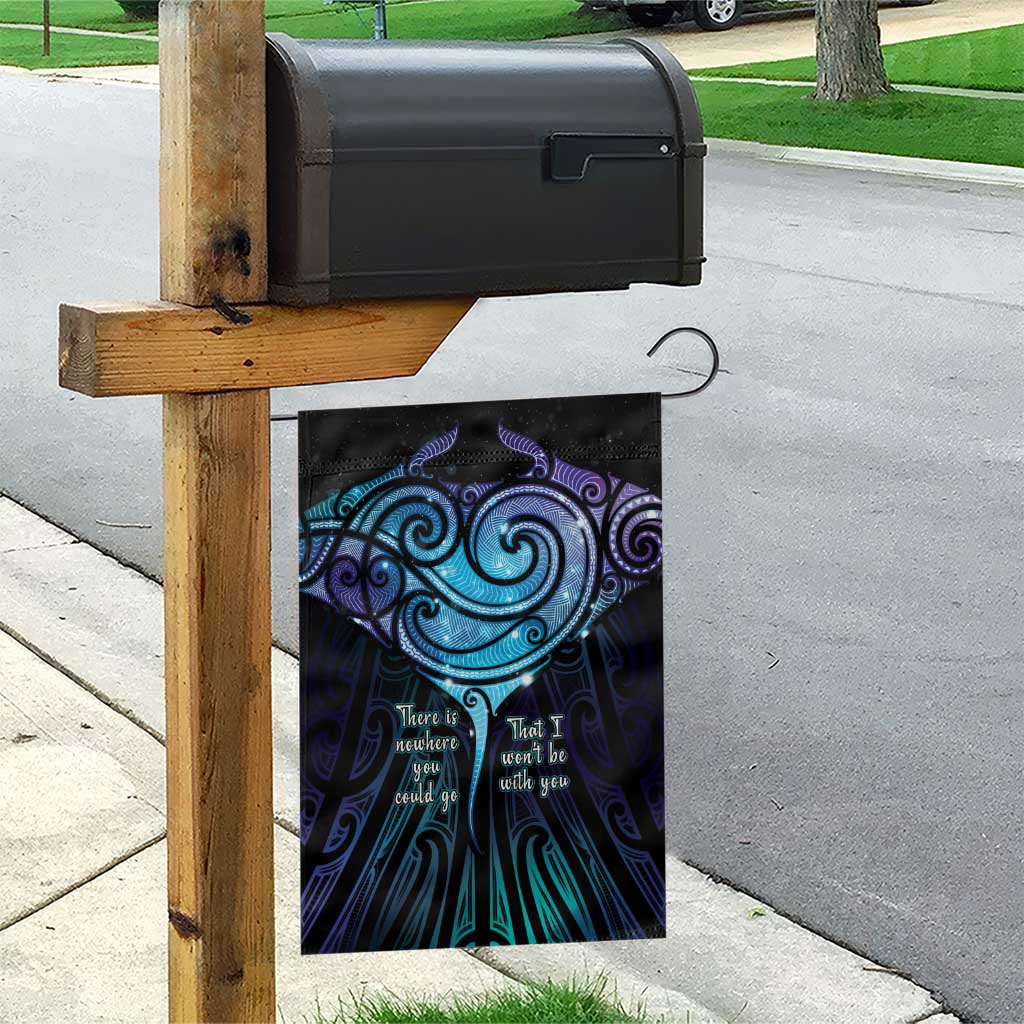 Aotearoa Maori Te Whai Rahi Garden Flag Tala - Nowhere You Could Go That I Won't Be With You - Vibe Hoodie