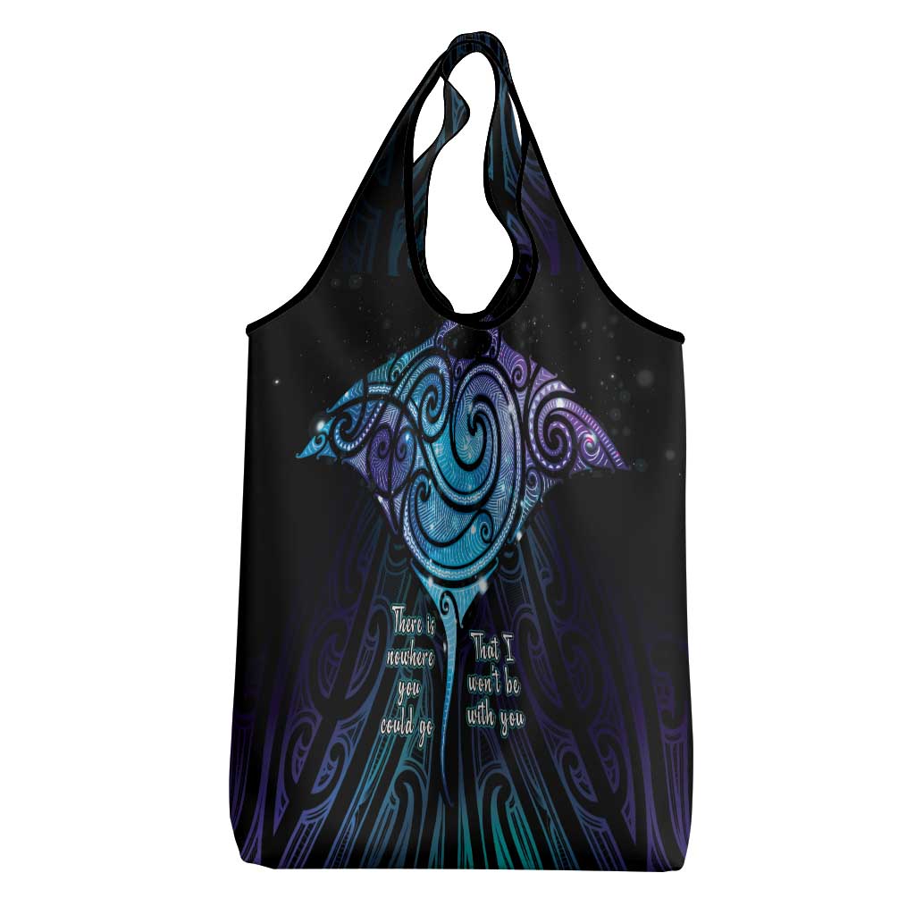Aotearoa Maori Te Whai Rahi Grocery Bag Tala - Nowhere You Could Go That I Won't Be With You - Vibe Hoodie