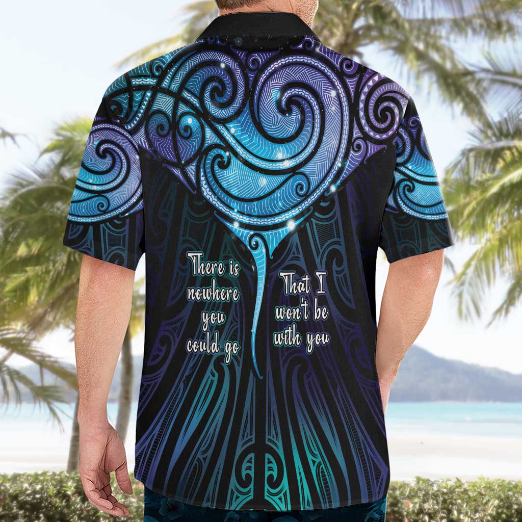 Aotearoa Maori Te Whai Rahi Hawaiian Shirt Tala - Nowhere You Could Go That I Won't Be With You - Vibe Hoodie