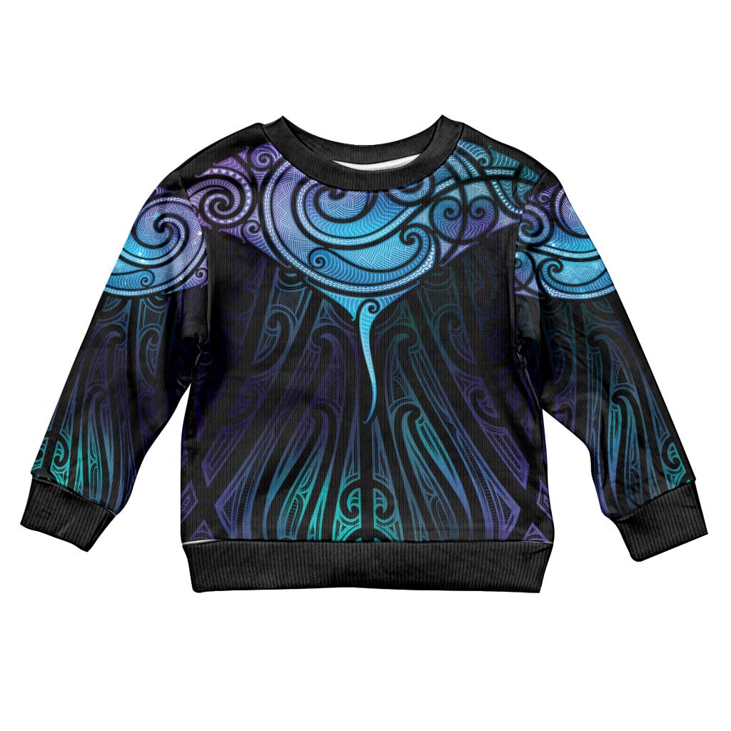 Aotearoa Maori Te Whai Rahi Kid Ugly Christmas Sweater Tala - Nowhere You Could Go That I Won't Be With You - Vibe Hoodie