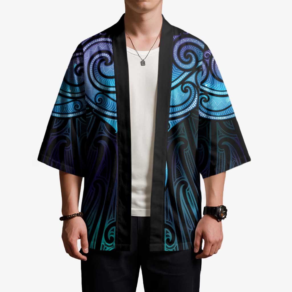 Aotearoa Maori Te Whai Rahi Kimono Tala - Nowhere You Could Go That I Won't Be With You - Vibe Hoodie