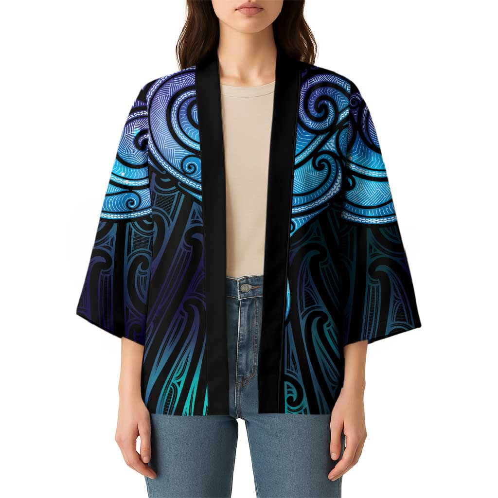 Aotearoa Maori Te Whai Rahi Kimono Tala - Nowhere You Could Go That I Won't Be With You - Vibe Hoodie