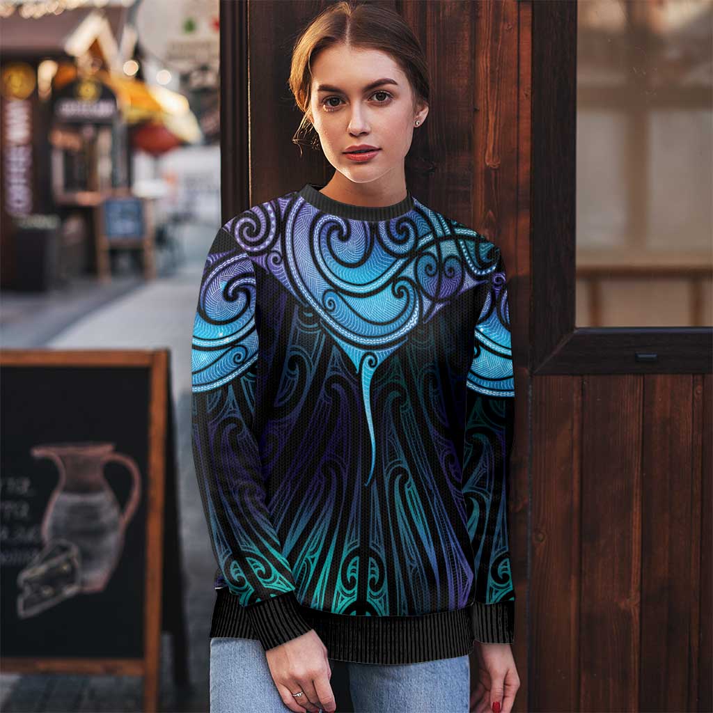 Aotearoa Maori Te Whai Rahi Ugly Christmas Sweater Tala - Nowhere You Could Go That I Won't Be With You - Vibe Hoodie