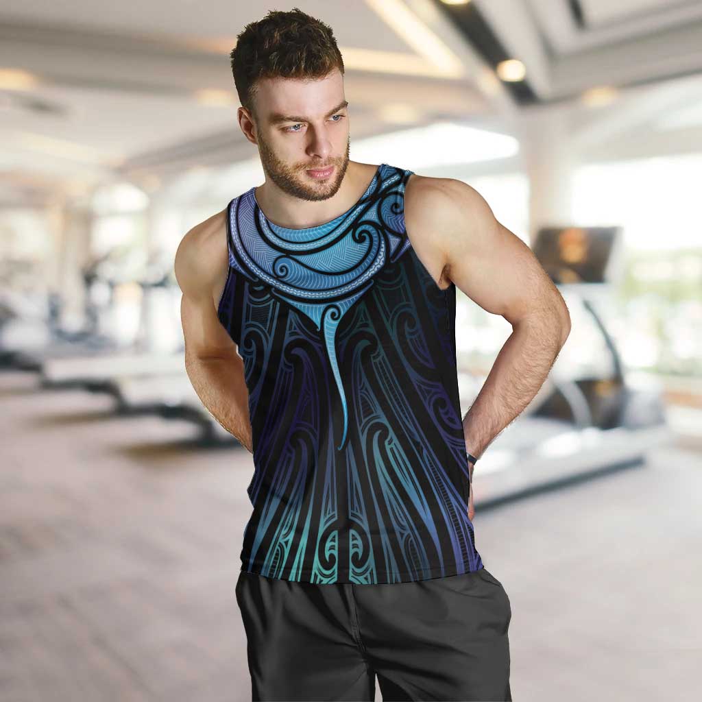 Aotearoa Maori Te Whai Rahi Men Tank Top Tala - Nowhere You Could Go That I Won't Be With You - Vibe Hoodie